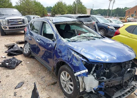 2017 Nissan Rogue Sv z USA, uszkodzony, nr VIN KNMAT2MV1HP602308